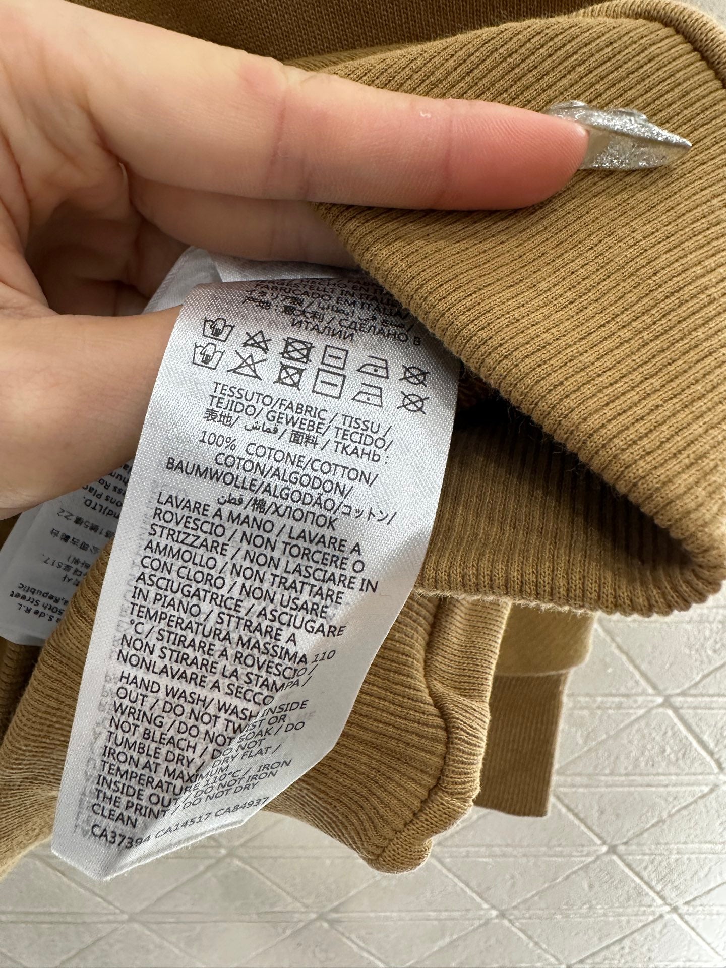 Letter Crew Neck Sweatshirt