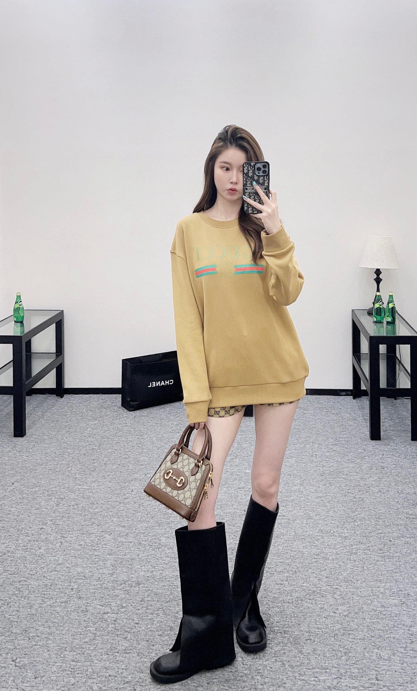 Letter Crew Neck Sweatshirt