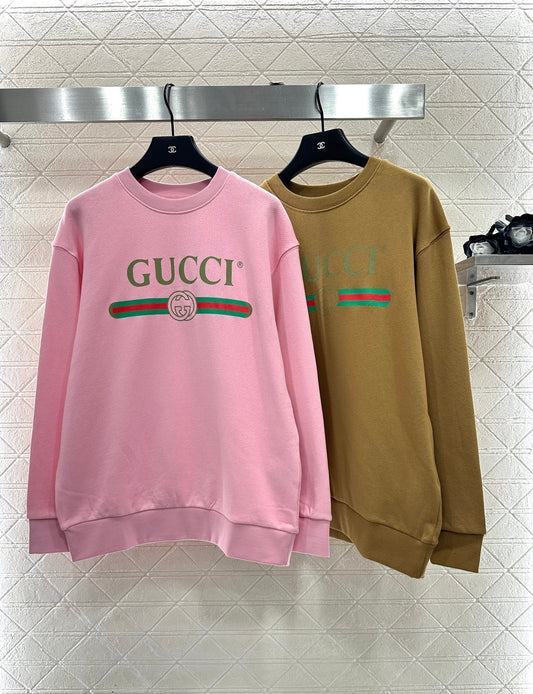 Letter Crew Neck Sweatshirt