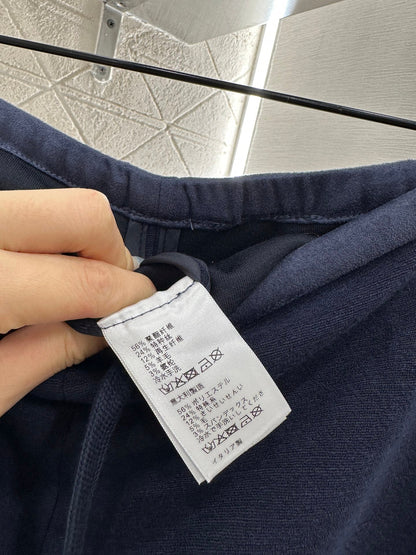 Drawstring wide-leg trousers