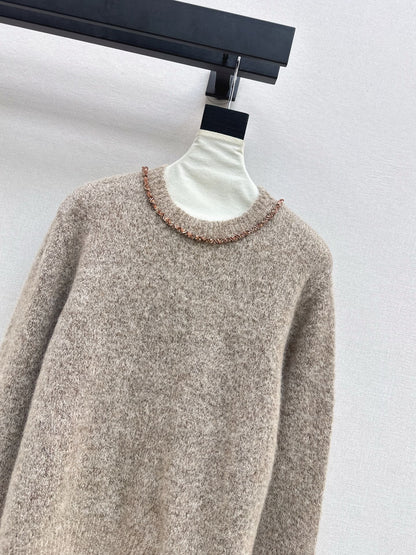 beading sweater