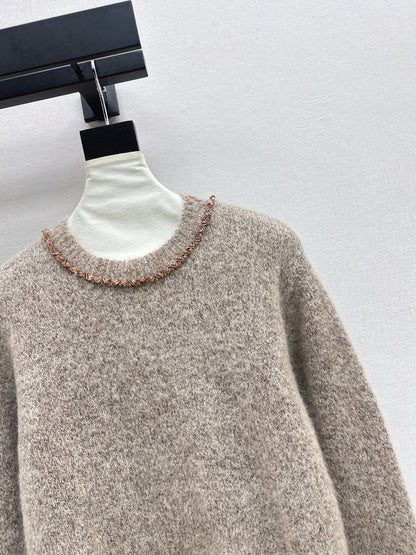 beading sweater