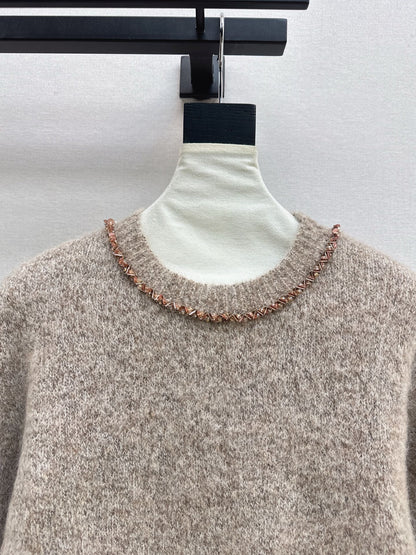 beading sweater