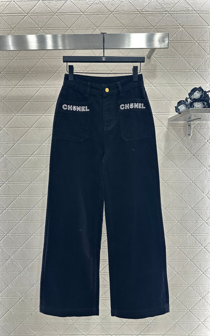 Fleece Logo Pocket Pants