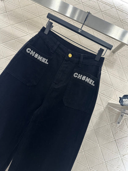 Fleece Logo Pocket Pants