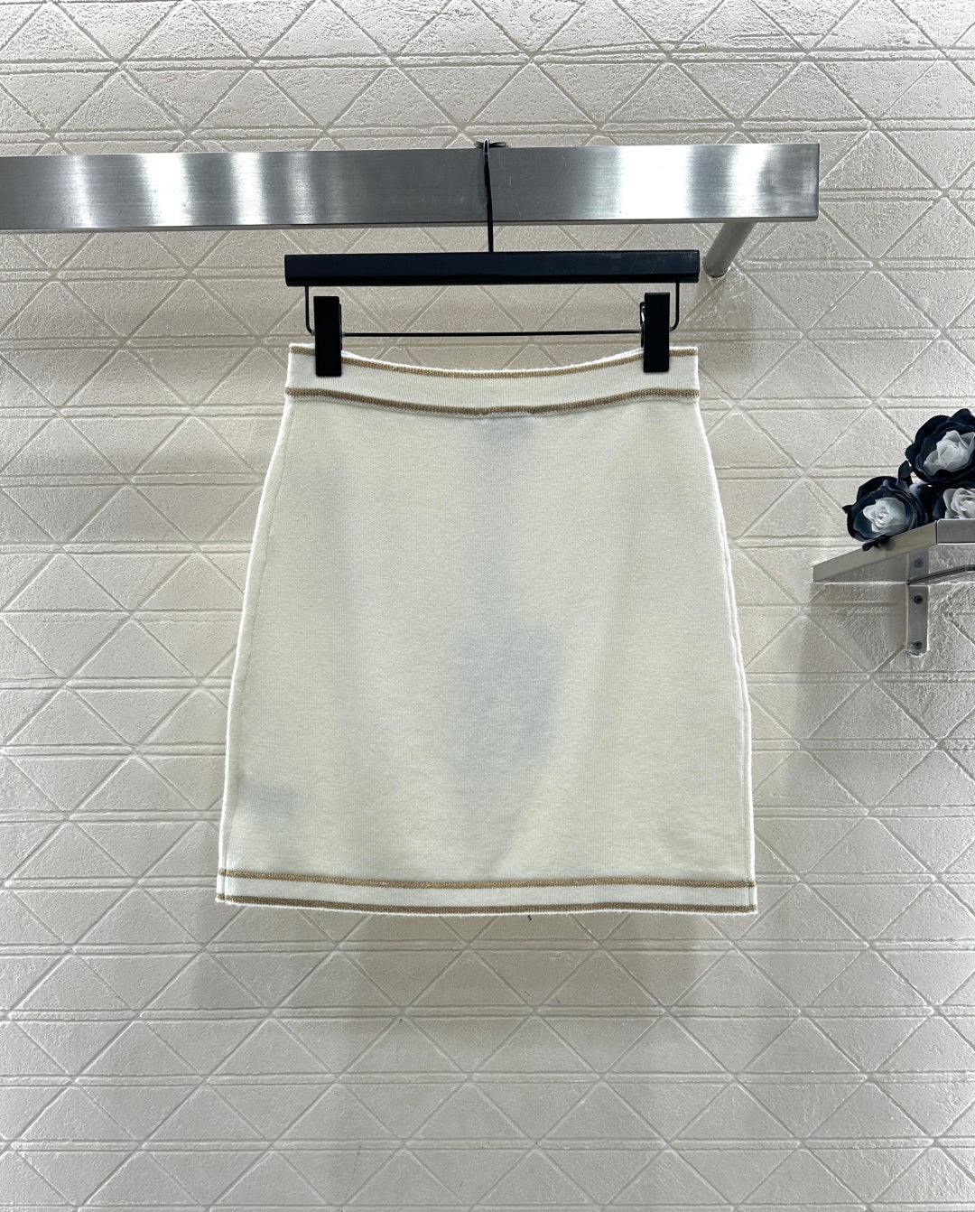 Knitted cashmere skirts