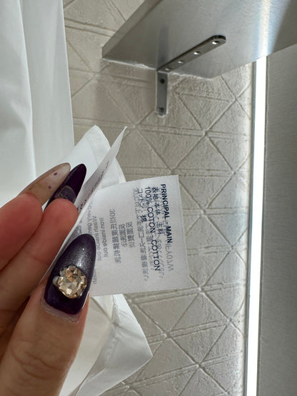 Collared button-down shirt