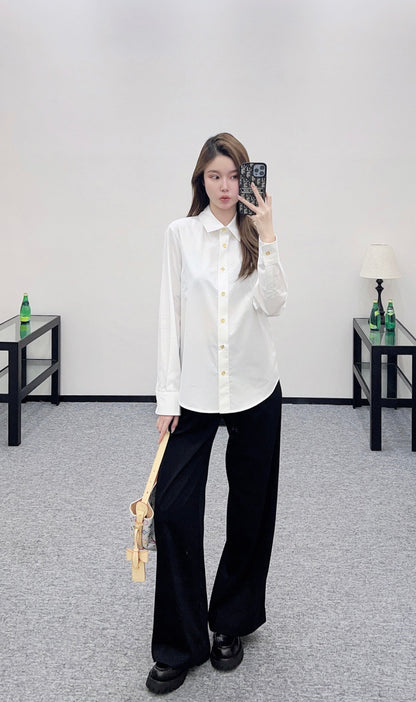 Letter-print webbing suit trousers