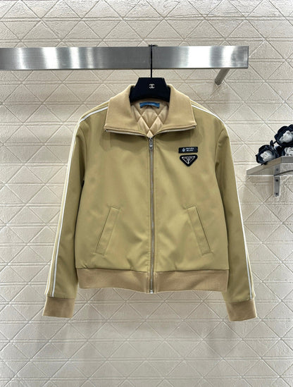 cotton-padded jacket and skirt set