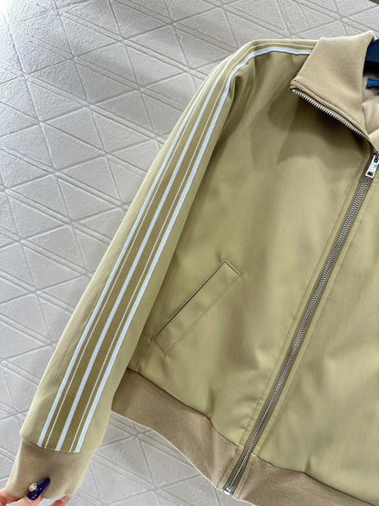 cotton-padded jacket and skirt set