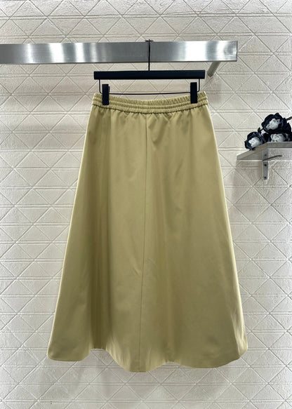 cotton-padded jacket and skirt set