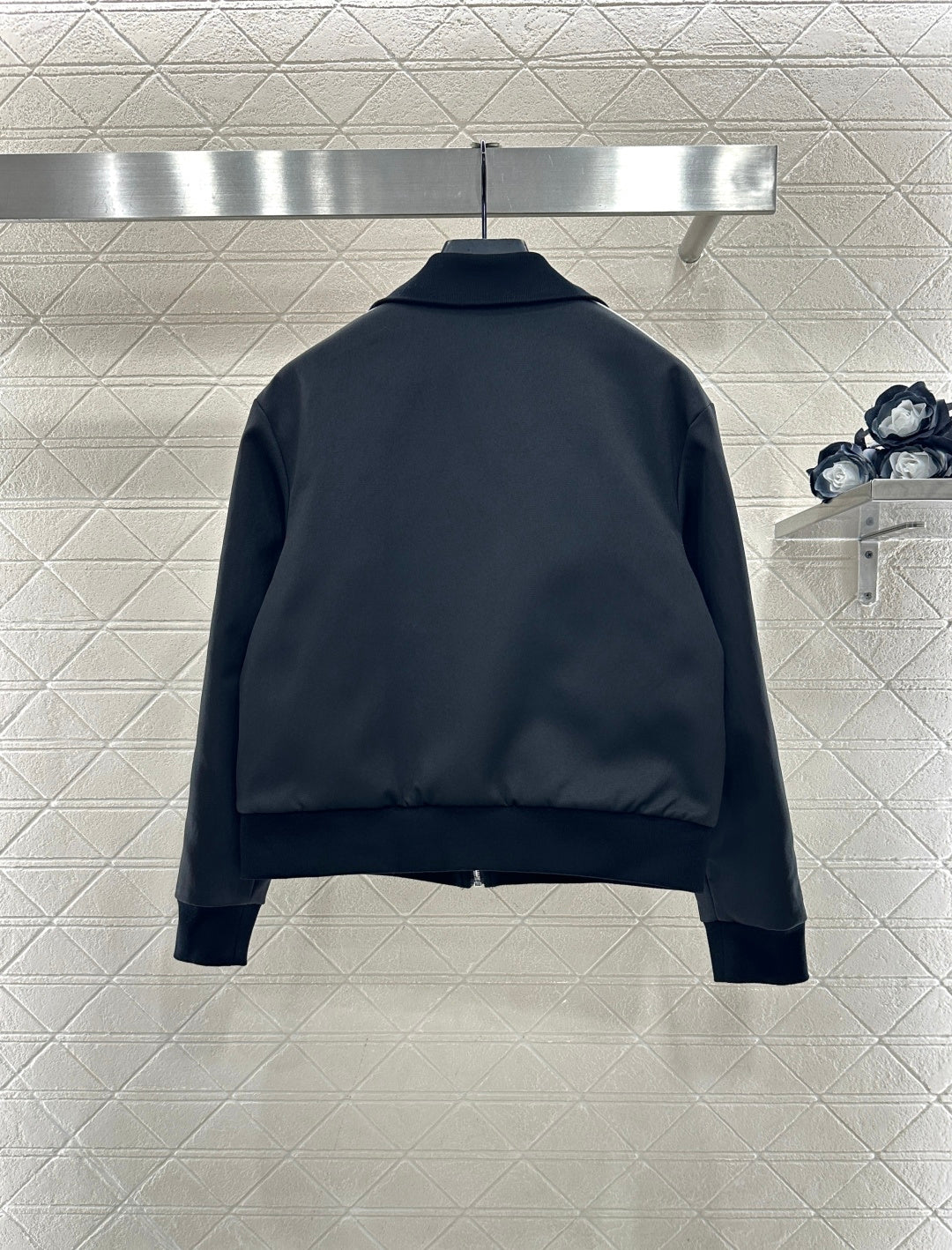 cotton-padded jacket and skirt set