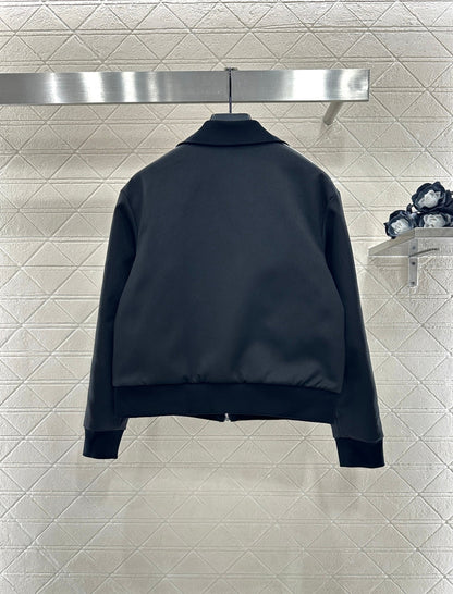 cotton-padded jacket and skirt set