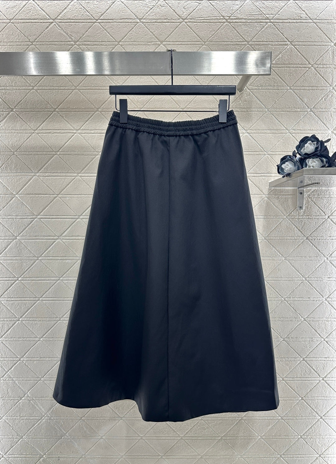 cotton-padded jacket and skirt set