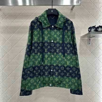 25fw Hooded Old Flower Charge Coat