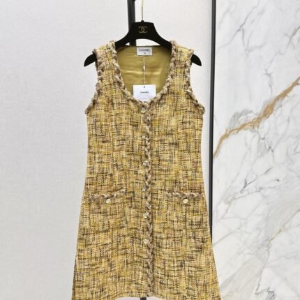 Woven sleeveless dress
